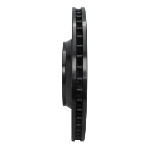 Toyota Venza Brake Rotor (1) - Front Right - R1 Concepts - Drilled & Slotted - Black - `09-`15